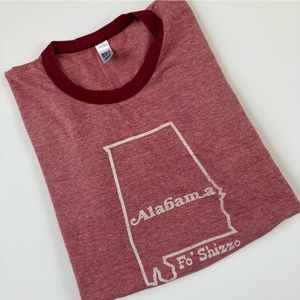 Alabama Tee, american apparel, sz L